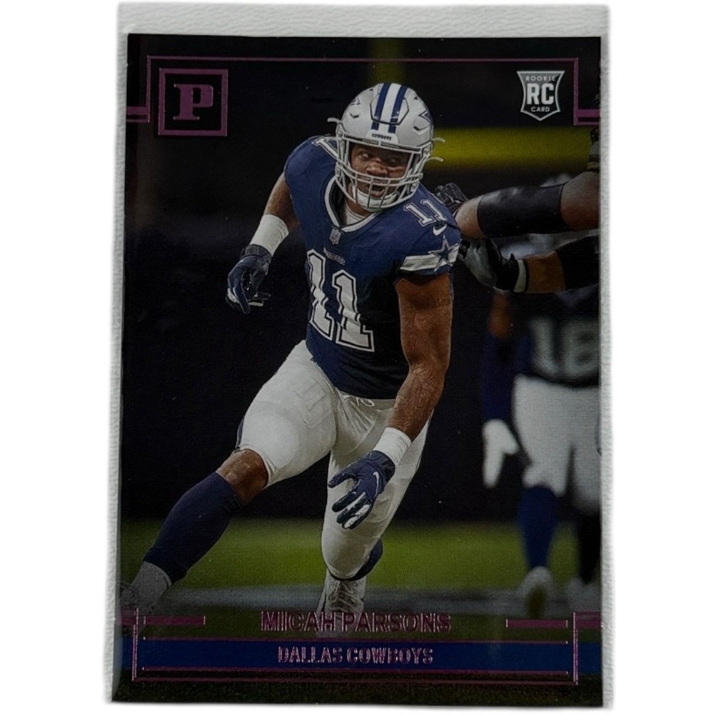 2021 Panini Chronicles Panini Football‎ MICAH PARSON Pink RC COWBOYS #PA-35